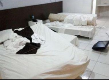Hotel fica na bronca e divulga foto de quarto destruído por Kannário