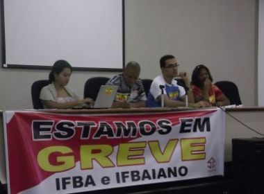 Servidores do IFBaiano em greve ocuparão a reitoria
