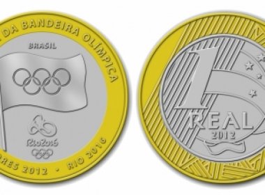 Banco Central lança moedas comemorativas à entrega da bandeira olímpica