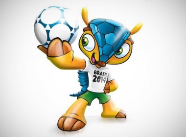 Fifa registra desenho e confirma tatu-bola como mascote da Copa de 2014