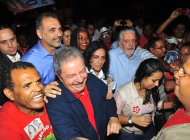Lula defende alinhamento governamental e critica indiretamente ACM Neto durante comício 