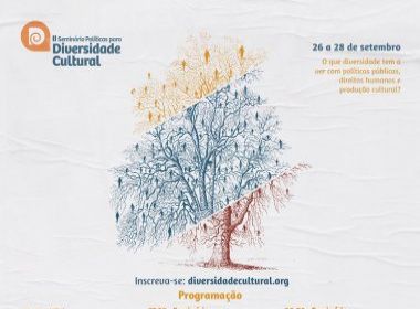 Gilberto Gil será um dos palestrantes do II Seminário Políticas para Diversidade Cultural