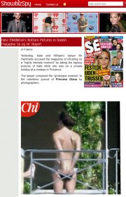 Novas fotos de Kate Middleton nua são divulgadas por revista holandesa