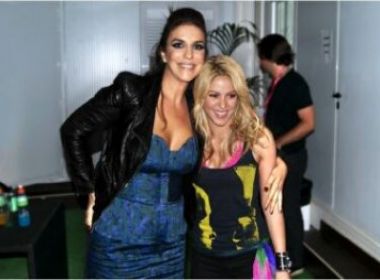 Vaza na internet dueto entre Ivete Sangalo e Shakira. Confira!
