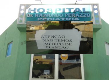 Itapetinga: Hospital pediátrico fecha portas após contrato não ser renovado