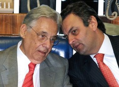 Aécio discute 'renovação' do PSDB em São Paulo