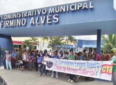 Itabuna: Servidores municipais cruzam os braços a partir desta terça