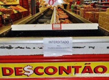 Esplanada: Vigilância apreende 200 kg de alimentos estragados e interdita setor do G. Barbosa