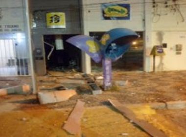 Jorro: Bandidos explodem posto do Banco do Brasil e levam caixa eletrônico