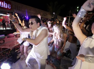 Psy quer voltar ao Brasil para tocar em ‘um palco que não se mexa’
