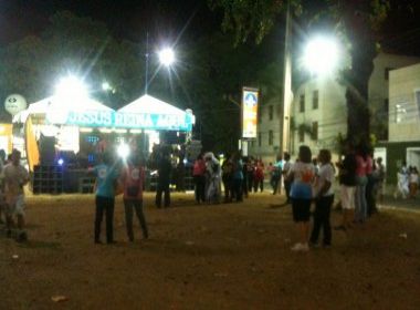 Em meio a carnaval, show de 
evangélicos reúne apenas 28 foliões no circuito Barra-Ondina