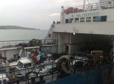 Espera para embarque de motoristas no sistema ferry boat chega a 3h