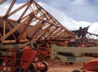 Tenda era construída 'dentro das normas de segurança', diz produtora de evento em Sauípe