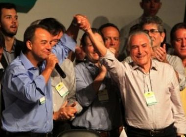 Michel Temer é reeleito presidente nacional do PMDB