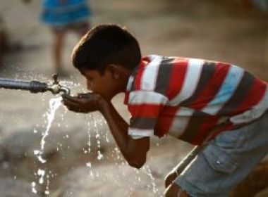 Uma criança morre a cada 15 segundos em razão de má qualidade da água