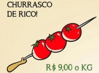 Preço do tomate vira piada na internet