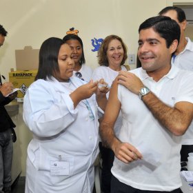 Dia D da campanha de vacinação contra Influenza começa em 
Salvador