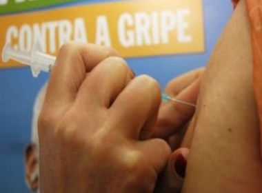Campanha de vacinhação contra gripe imunizou 30% do público-alvo em Salvador