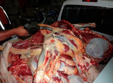 Operação apreende seis toneladas de carne em Barreiras