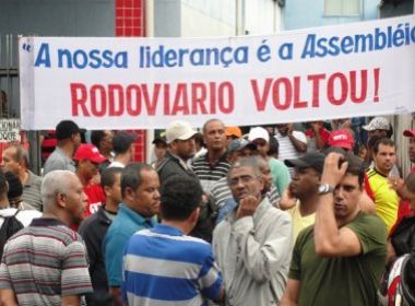 Rodoviários pedem mediação do governo para campanha salarial