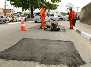 Prefeitura retoma Opera��o Tapa-Buracos ap�s chuvas