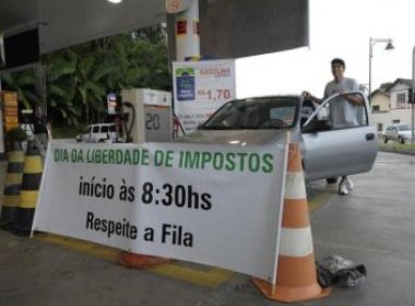 Em ação por liberdade de impostos, Salvador terá gasolina a R$ 1,41