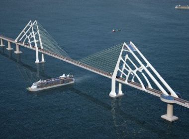 Secretário afirma que ponte Salvador-Itaparica será a segunda mais alta do mundo