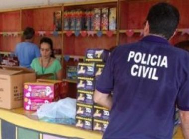 Lauro: ação conjunta realiza fiscalização em barracas de fogos de artifício