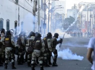 PM continuará a usar gás lacrimogêneo e outras armas não-letais em protestos, diz SSP
