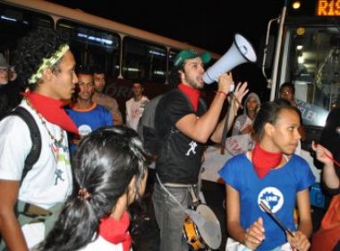 Manifestantes vão às ruas em Vitória da Conquista