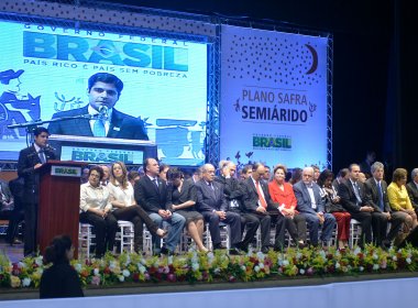 Em lançamento do Plano Safra, ACM Neto destaca 'postura democrática' de Dilma