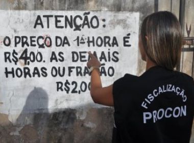 Procon-BA já autuou 49 estacionamentos em Salvador