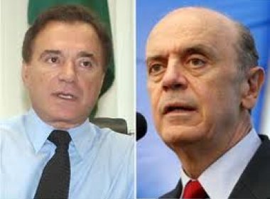 De olho na Presidência, Serra sondou senador tucano para formar chapa em 2014 pelo PPS
