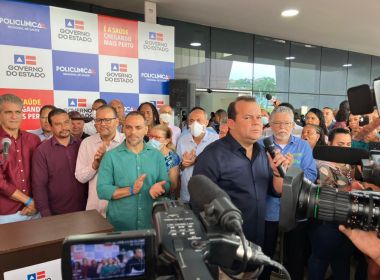 Geraldo Jr. comemora Policlínica no Subúrbio e cutuca prefeitura de Salvador