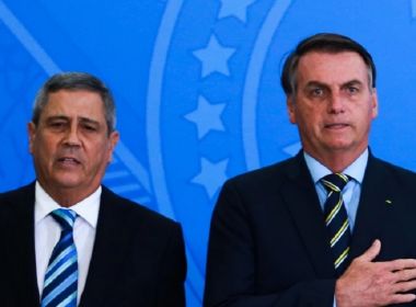 Bolsonaro diz que pretende anunciar Braga Netto como vice nos próximos dias