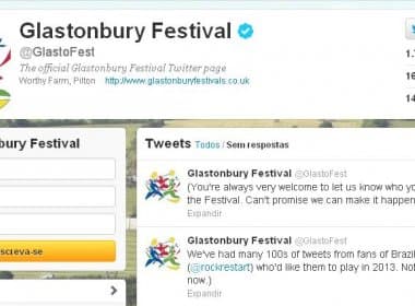 Festival de Glastonbury pede para fãs de Restart pararem de sugerir a banda pelo Twitter