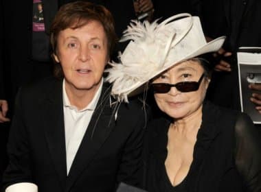 Yoko Ono agradece a Paul McCartney por livrá-la de culpa pelo fim dos Beatles