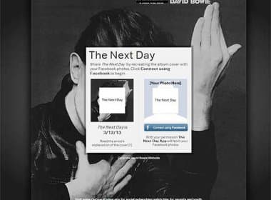 David Bowie lança aplicativo para fãs recriarem capa de novo disco