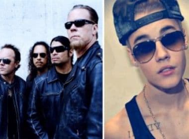 Depois de cover, integrantes do Metallica elogiam Justin Bieber