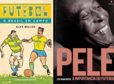 Rede de livrarias destaca principais títulos com temas ligados ao futebol e à Copa do Mundo