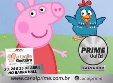 Evento reúne marcas de grife e programação infantil para ajudar Martagão Gesteira