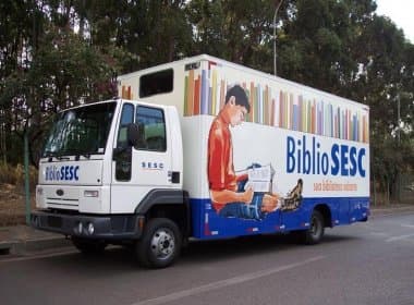 Projeto de bibliotecas móveis, BiblioSesc, passará por mais 10 bairros em maio