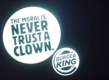 Com 'It - A Coisa', Burger King provoca McDonalds: 'Nunca confie em um palhaço'