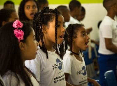 Neojiba abre vagas de projeto para crianças em São Tomé de Paripe e Alto do Tororó