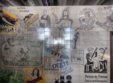 Feira de Santana: Painel de artista Lênio Braga passa por restauração 
