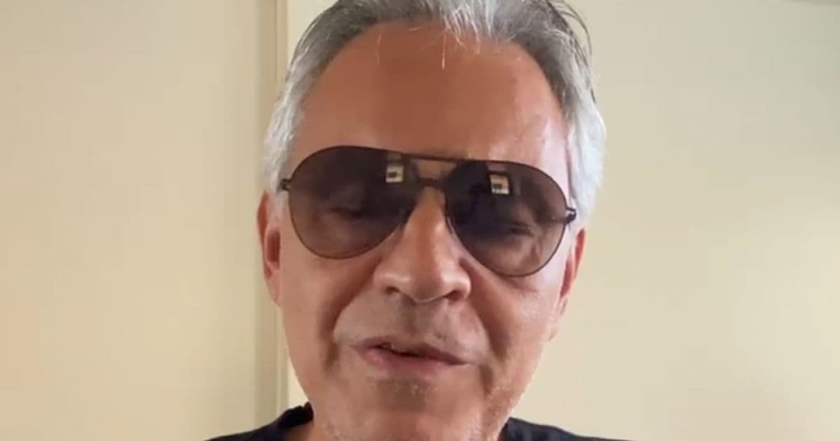 Andrea Bocelli pede 'desculpas sinceras', após minimizar Covid-19 e criticar isolamento