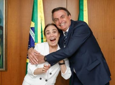 Ex-secretária de Cultura no governo Bolsonaro, Regina Duarte diz que aceitaria atuar na Record