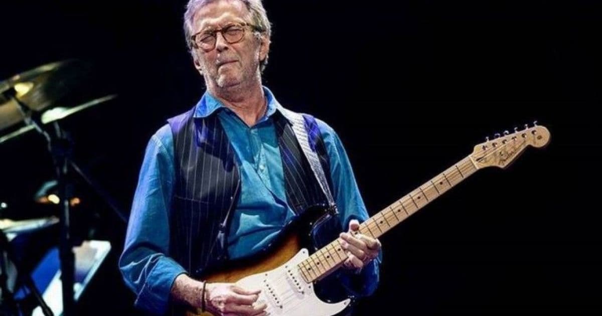 Eric Clapton anuncia que não fará shows em locais que exijam público vacinado