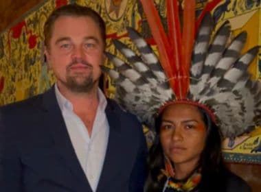 Di Caprio vai apoiar cacica na luta pelos direitos dos povos indígenas da Amazônia