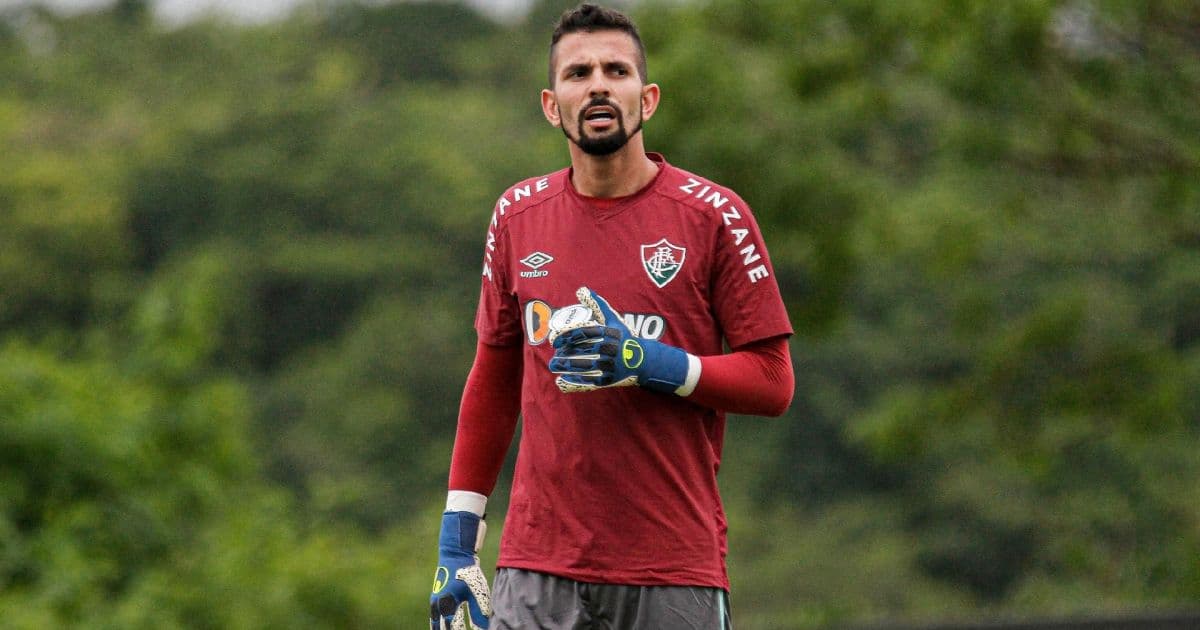 Bahia tenta contratação por empréstimo do goleiro Marcos Felipe, do Fluminense